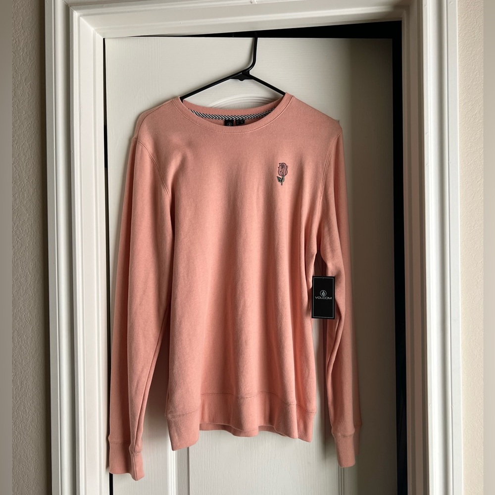 NEW Volcom Lightweight Crewneck Sweatshirt